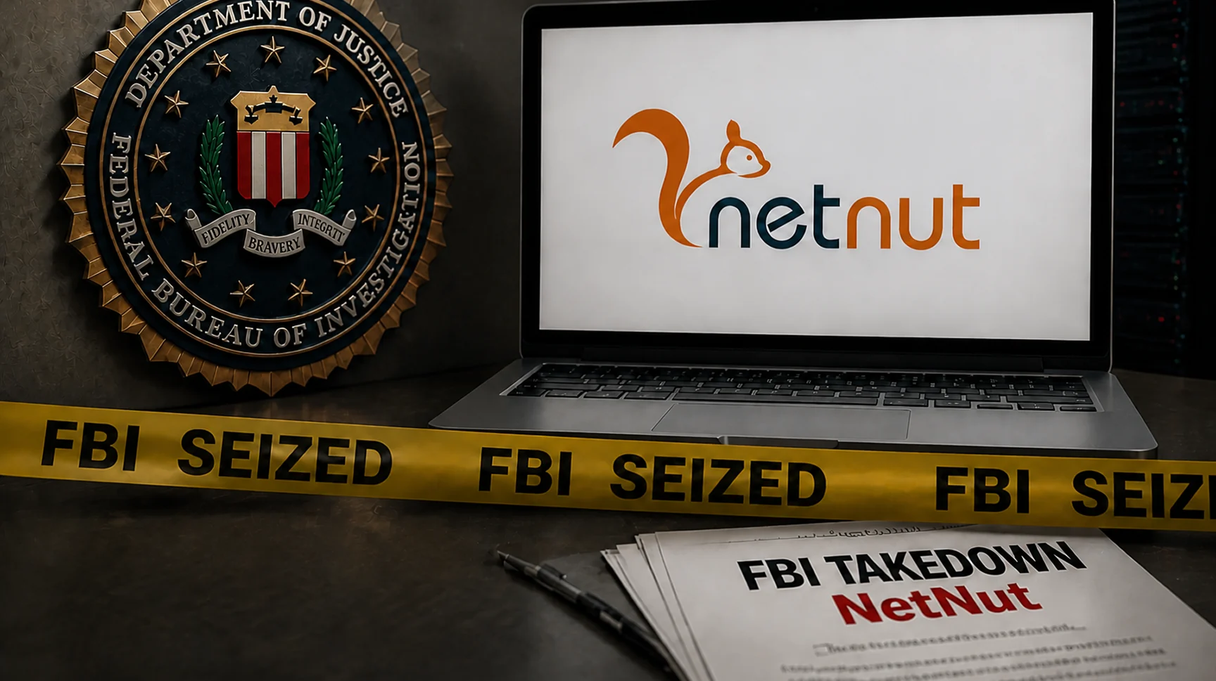 FBI seizure notice for NetNut